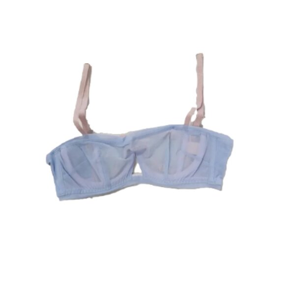 Free People/Revolve We Are HAH-Wired Bra in Periwinkle Blue Sz 30-38A NWT - Picture 3 of 4